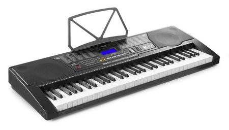 Zestaw: Keyboard KB9 Max 61 podświetlanych klawiszy+ słuchawki statyw