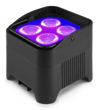 Oświetlacz Bateryjny LED BBP94W  Uplight Par 4x12W RGBWA-UV z bezprzewodowym DMX